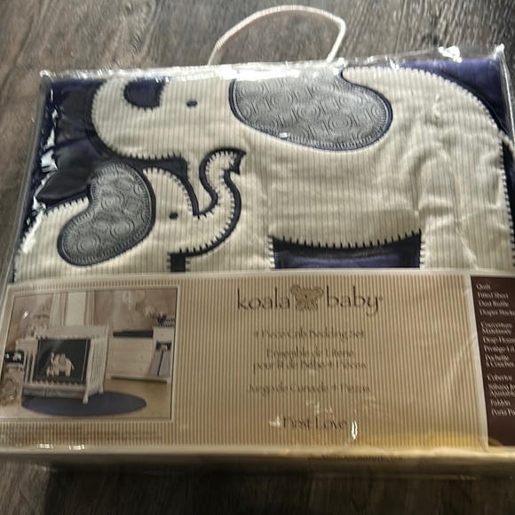 New koala baby 4 piece crib bedding set - Picture 1 of 4